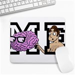 Poke Brain Me 2 Large Mouse Pad (Rectangle) Front