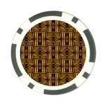 Bamboo Poker Chip Back