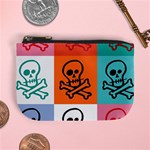 Skull Coin Change Purse Front