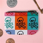 Skull Coin Change Purse Back