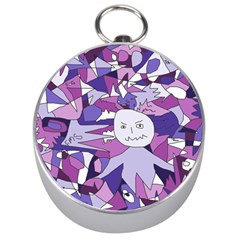 Fms Confusion Silver Compass by FunWithFibro