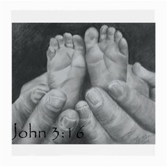 John 3:16 Glasses Cloth (medium, Two Sided)