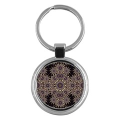 Luxury Ornament Refined Artwork Key Chain (round) by dflcprints