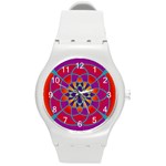 Mandala Plastic Sport Watch (Medium) Front