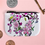 Cherry Bloom Spring Coin Change Purse Front