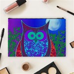 Moon Owl Cosmetic Bag (Large) Back