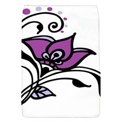 Awareness Flower Removable Flap Cover (small) by FunWithFibro