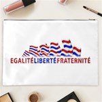 Bastille Day Cosmetic Bag (XXL) Back