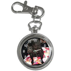 French Bulldog Sitting Key Chain Watch by StuffOrSomething