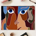 Abstract God Cosmetic Bag (XXXL) Back