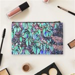 Colored Pencil Tree Leaves Drawing Cosmetic Bag (Medium) Back