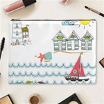 Summer Holiday Cosmetic Bag (XL) Front