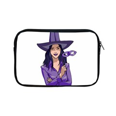 Purple Witch Apple Ipad Mini Zippered Sleeve by FunWithFibro