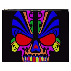 Skull In Colour Cosmetic Bag (xxxl)