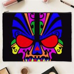 Skull In Colour Cosmetic Bag (XXXL) Front