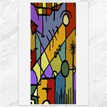 Multicolored Tribal Pattern Print Canvas 24  x 36  (Unframed) 23.35 x34.74  Canvas - 1