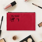 State Champ  Cosmetic Bag (Medium) Front