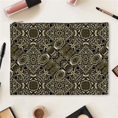 Steam Punk Pattern Print Cosmetic Bag (xl)
