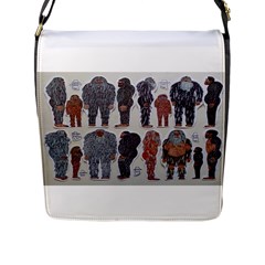 5 Tribes, Flap Closure Messenger Bag (large) by creationtruth