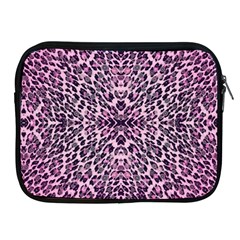 Pink Leopard  Apple Ipad Zippered Sleeve by OCDesignss