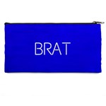 Brat Blue Pencil Case Back