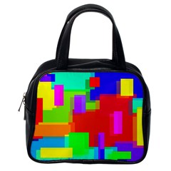 Pattern Classic Handbag (one Side) by Siebenhuehner