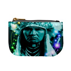 Magical Indian Chief Coin Change Purse by icarusismartdesigns