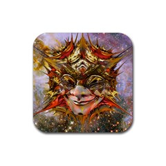 Star Clown Drink Coaster (square) by icarusismartdesigns