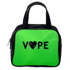 Vape Heart Classic Handbag (one Side) by OCDesignss