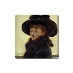 Kathleen Anonymous - James Tissot, 1877 Magnet (square)