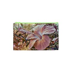 Fantasy Colors Hibiscus Flower Digital Photography Cosmetic Bag (xs)
