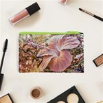 Fantasy Colors Hibiscus Flower Digital Photography Cosmetic Bag (XS) Back