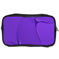 Twisted Purple Pain Signals Travel Toiletry Bag (one Side) by FunWithFibro