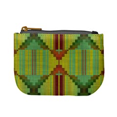 Tribal Shapes Mini Coin Purse