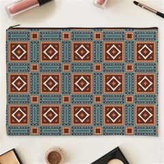 Squares Rectangles And Other Shapes Pattern Cosmetic Bag (xxxl)