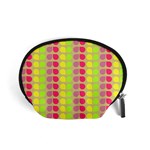 Colorful Leaf Pattern Accessory Pouch (Small) Front