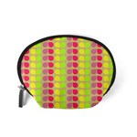Colorful Leaf Pattern Accessory Pouch (Small) Back
