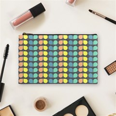 Colorful Leaf Pattern Cosmetic Bag (medium)