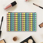 Colorful Leaf Pattern Cosmetic Bag (Medium) Front