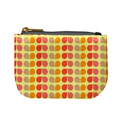 Colorful Leaf Pattern Coin Change Purse