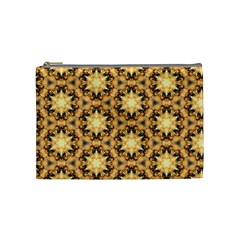 Faux Animal Print Pattern Cosmetic Bag (medium)