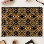 Faux Animal Print Pattern Cosmetic Bag (XXXL) Back