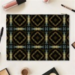 Faux Animal Print Pattern Cosmetic Bag (XL) Back