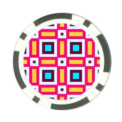 Cute Pretty Elegant Pattern Poker Chip