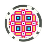 Cute Pretty Elegant Pattern Poker Chip Back
