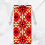 Cute Pretty Elegant Pattern Jewelry Bag Back