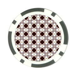 Cute Pretty Elegant Pattern Poker Chip