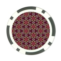 Cute Pretty Elegant Pattern Poker Chip