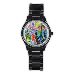 The Sixties Sport Metal Watch (black) by TheWowFactor