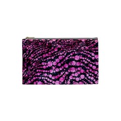 Cheetah Bling  Cosmetic Bag (small)